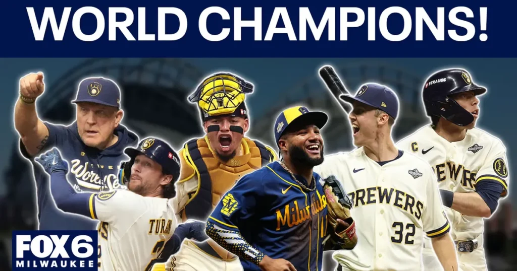 Brewers defeat Rays to claim first World Series title