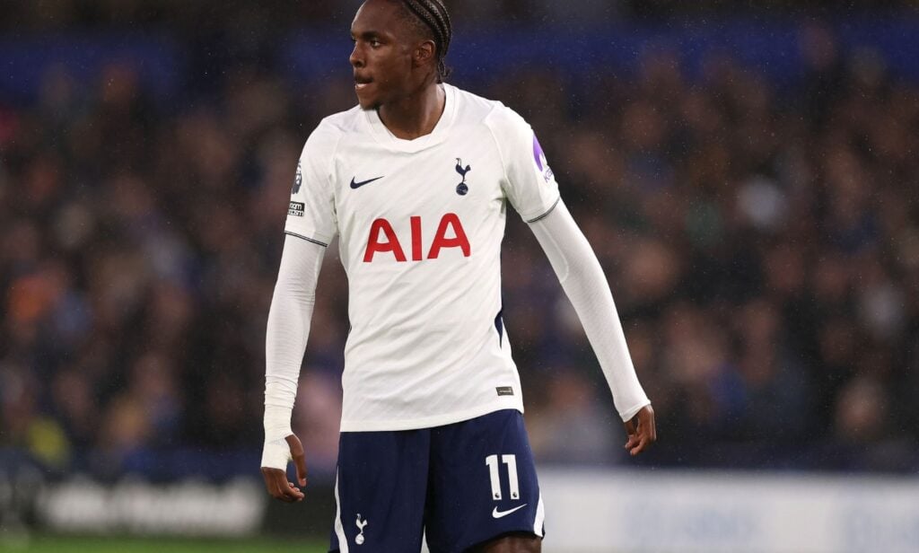 Mathys Tel’s Tottenham work praised despite limited game time