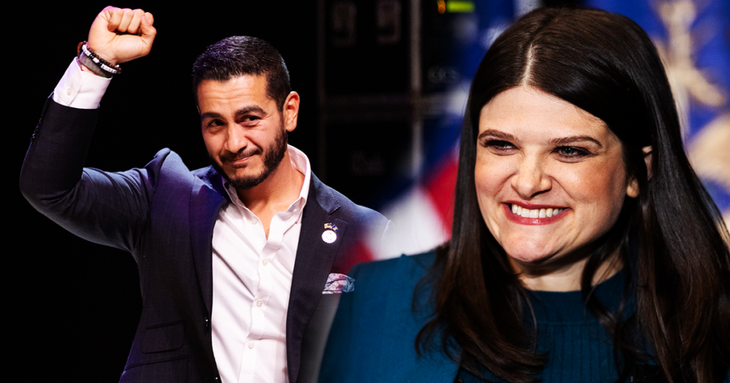Senate hopeful El-Sayed joins Stevens for final election push