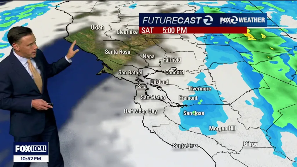 Halloween forecast: Where showers are most likely
